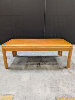 Starburst Veneer Wood Side Table with Rounded Edges