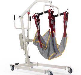 Electric Patient Lift with Sling, Sit-to-Stand Transfer Chair for Seniors, Home & Hospital Use, 500lb Capacity