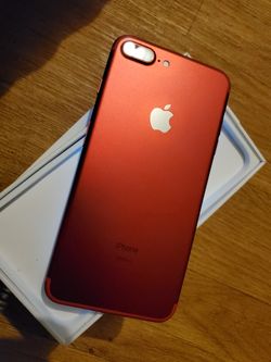 Iphone 7 plus red edition