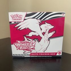 Pokémon White flair Elite Trainer Box Pokemon The Card Game For Sale Or Trade 