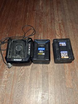 Kobalt recharge rechargeable batteries and charger