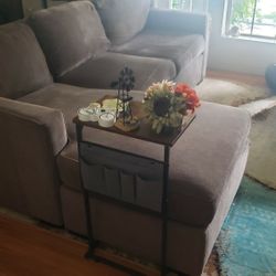 Light Brown Sofa with Chaise