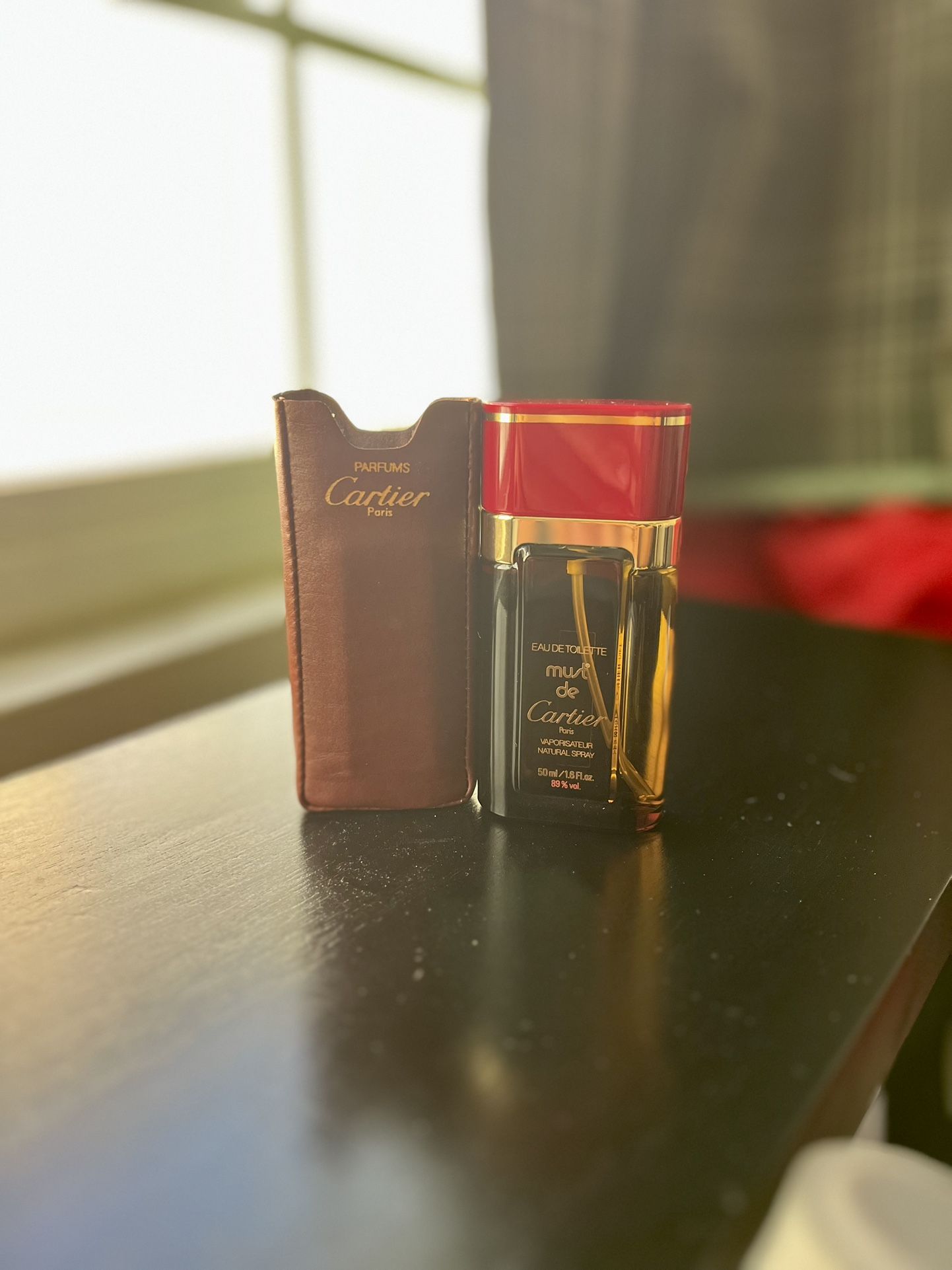 Vintage 1980’s Cartier Must De Cartier Perfume.