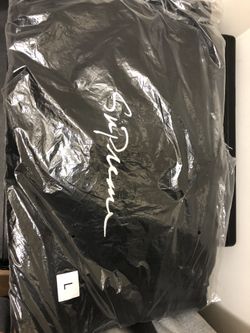 Supreme cursive hoodie