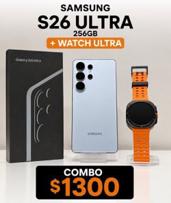 Cell Samsung S26 Ultra 256 + Samsung Watch Ultra