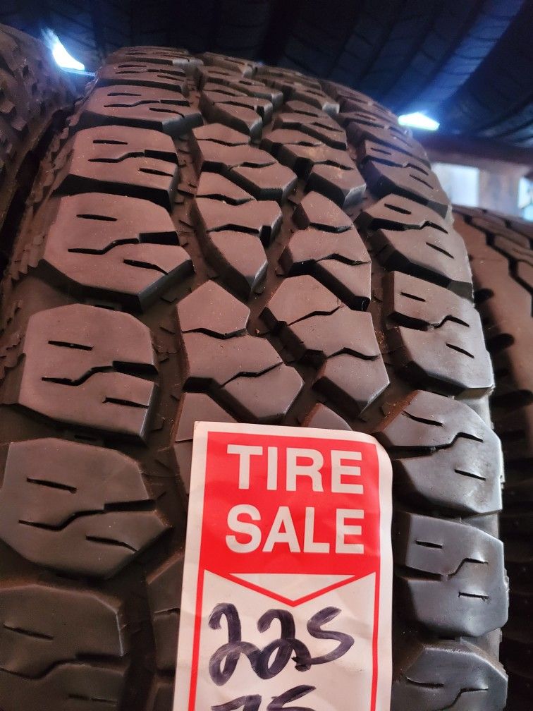 (2) 225/75/16 LT GOODYEAR PAIR