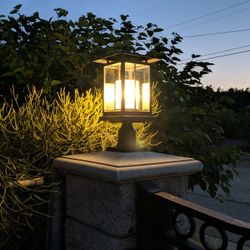1 Post Light