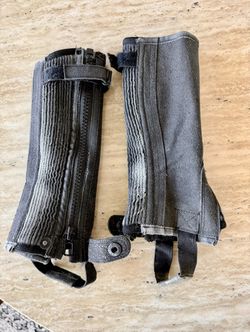 Size 6 Kids Fabric Half Chaps