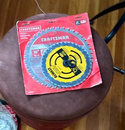 Dewalt 7&1/4” & craftsman 10” saw blades new