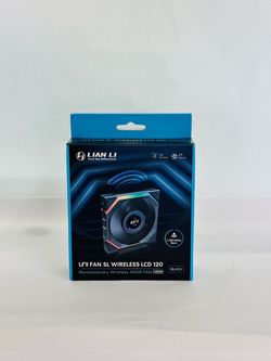 Lian Li UNI Fan SL Wireless LCD 120 Black