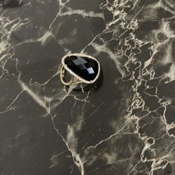 Gold and diamond ring