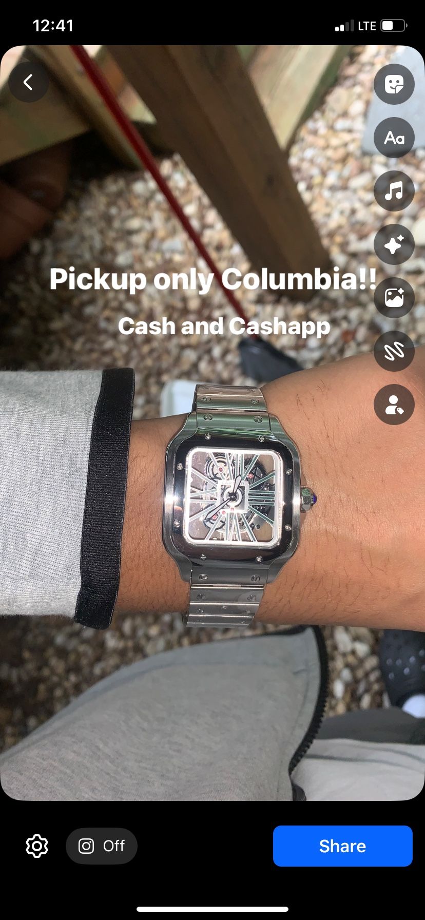 Cartier Silver Skelly