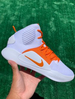 NIKE HYPERDUNK X “WHITE / TOTAL ORANGE” (Size 10.5, Men’s)