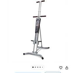 MaxiClimber 2.0 Vertical Climber ERS (Elastic Resistance System) - Easy to Assemble, Folding Exercise Machine Combines Cardio & Strength Training for 