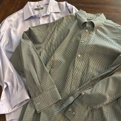 Kenneth Cole Long Sleeve Dress Men’s  Shirt XXL