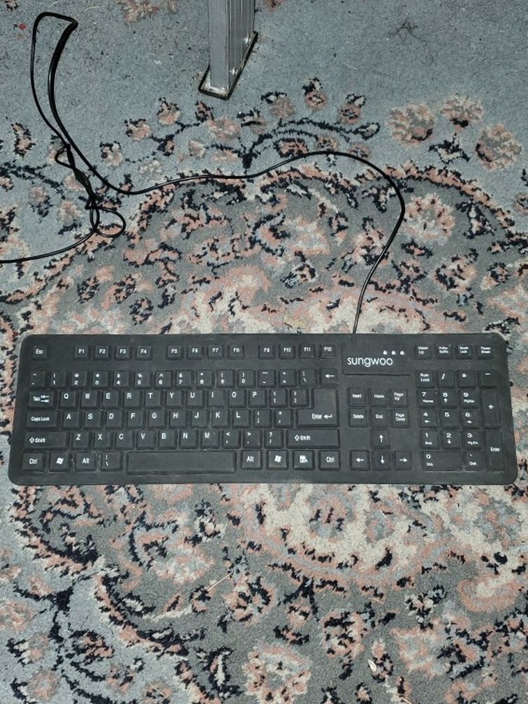 Wired Rubber Keyboard