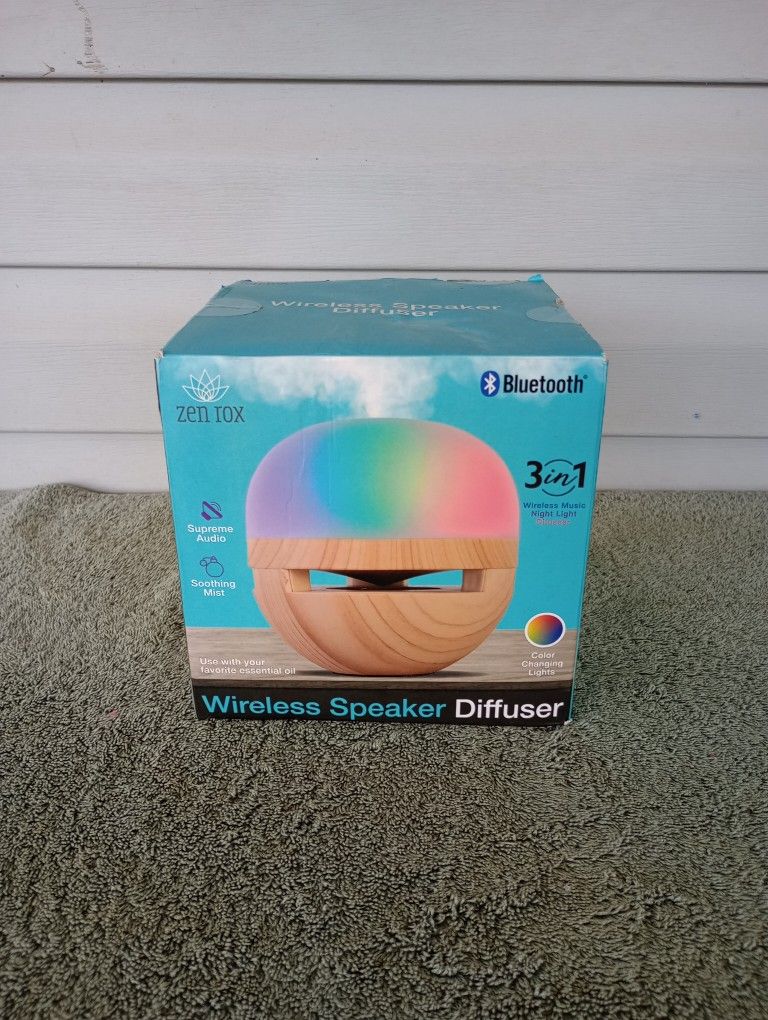 Wireless Speaker Diffuser with Bluetooth Speaker with 3 in 1 Wireless Music