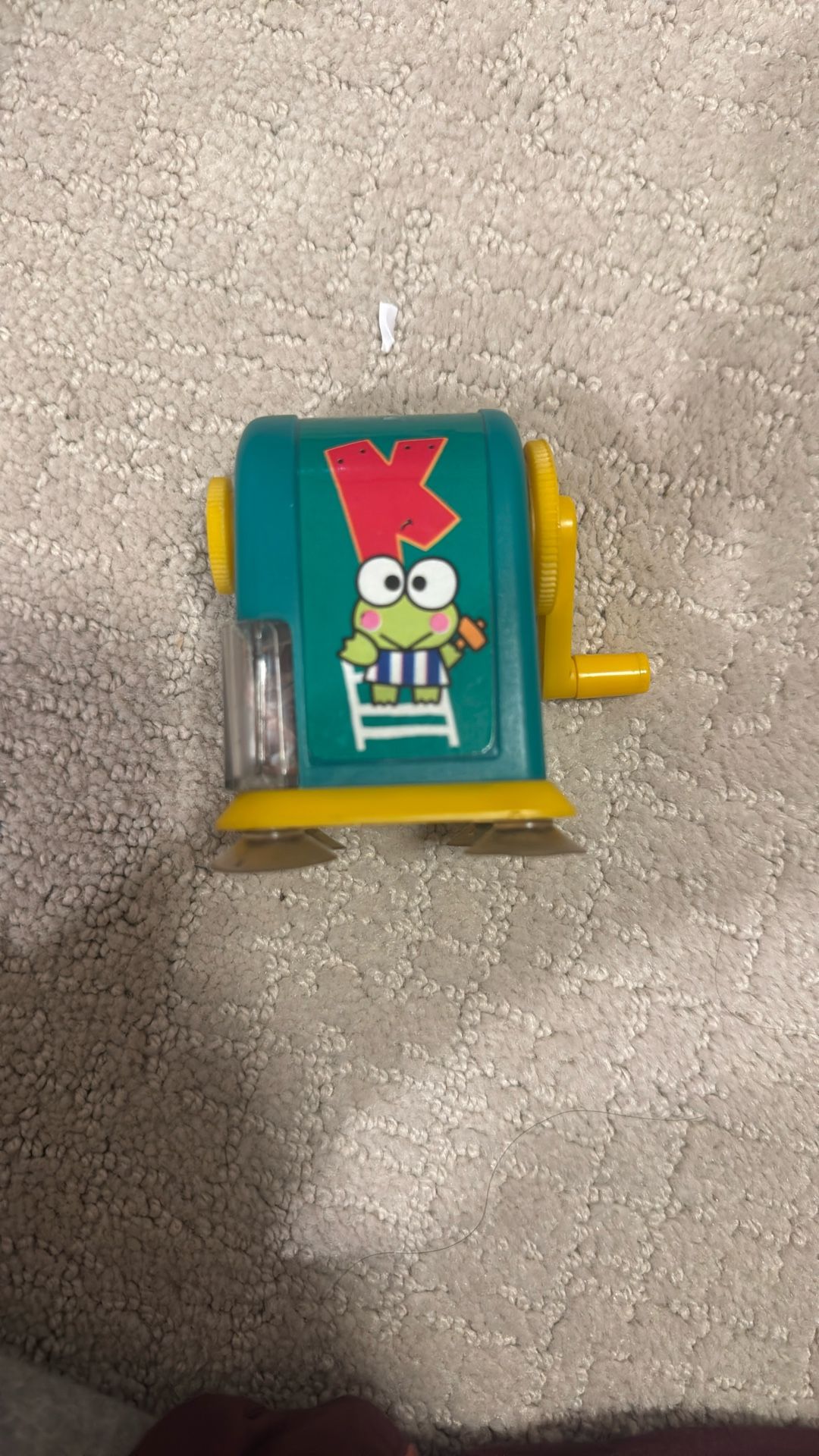 Vintage Sanrio Kero Kero Keroppi Pencil Sharpener For Desk