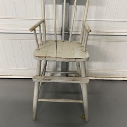 Antique High Chair