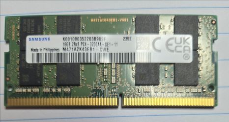 Samsung 16GB PC4-3200 SDRAM SO-DIMM