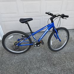 Schwinn Spindle 24" Kids Mountain Bike - 21 Speed Shimano, Fits Ages 8-12
