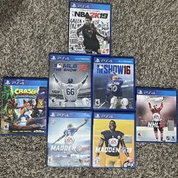 PS4 Disc Games 