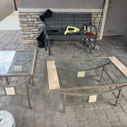 Metal And Glass Patio 