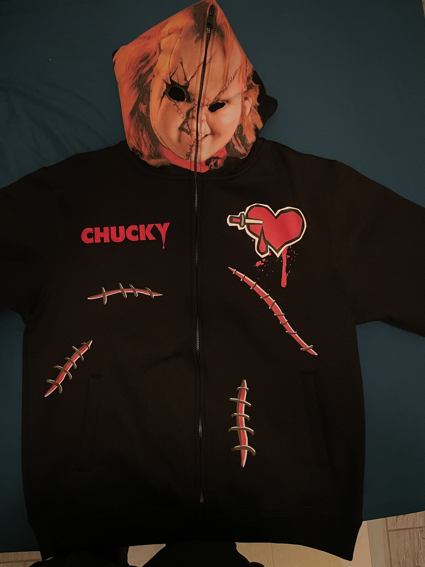 Chucky GoodGuys Zipper Hoodie,All Products : American Fashion Style Bags On Sale