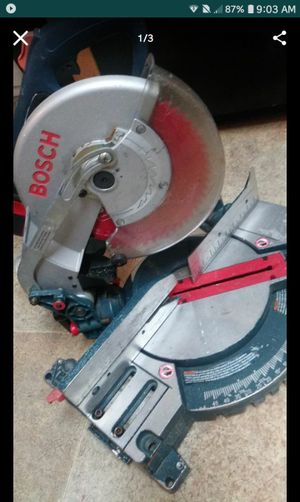 Bosch 3924 Cordless Compound Miter Saw For Sale In University