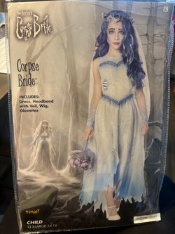 Tim Burton's Corpse Bride Halloween Costume Child XL