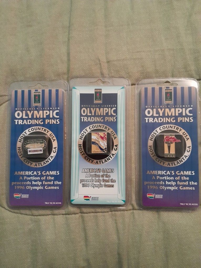 1996 OLYMPIC TRADING PINS