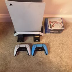 Ps5 2 Controllers And A Few Games 