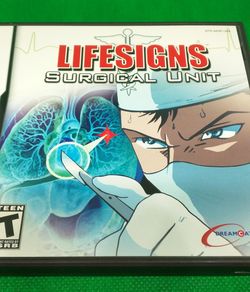 Lifesigns Surgical Unit DS Nintendo Complete