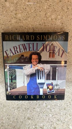 Richard Simmons  SIGNED cookbook “farewell to fat“