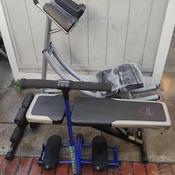 
AbCoaster MAX Ab Exercise Equipment For Home Gym/ Workout Bench/ Leg Master. ( ( 