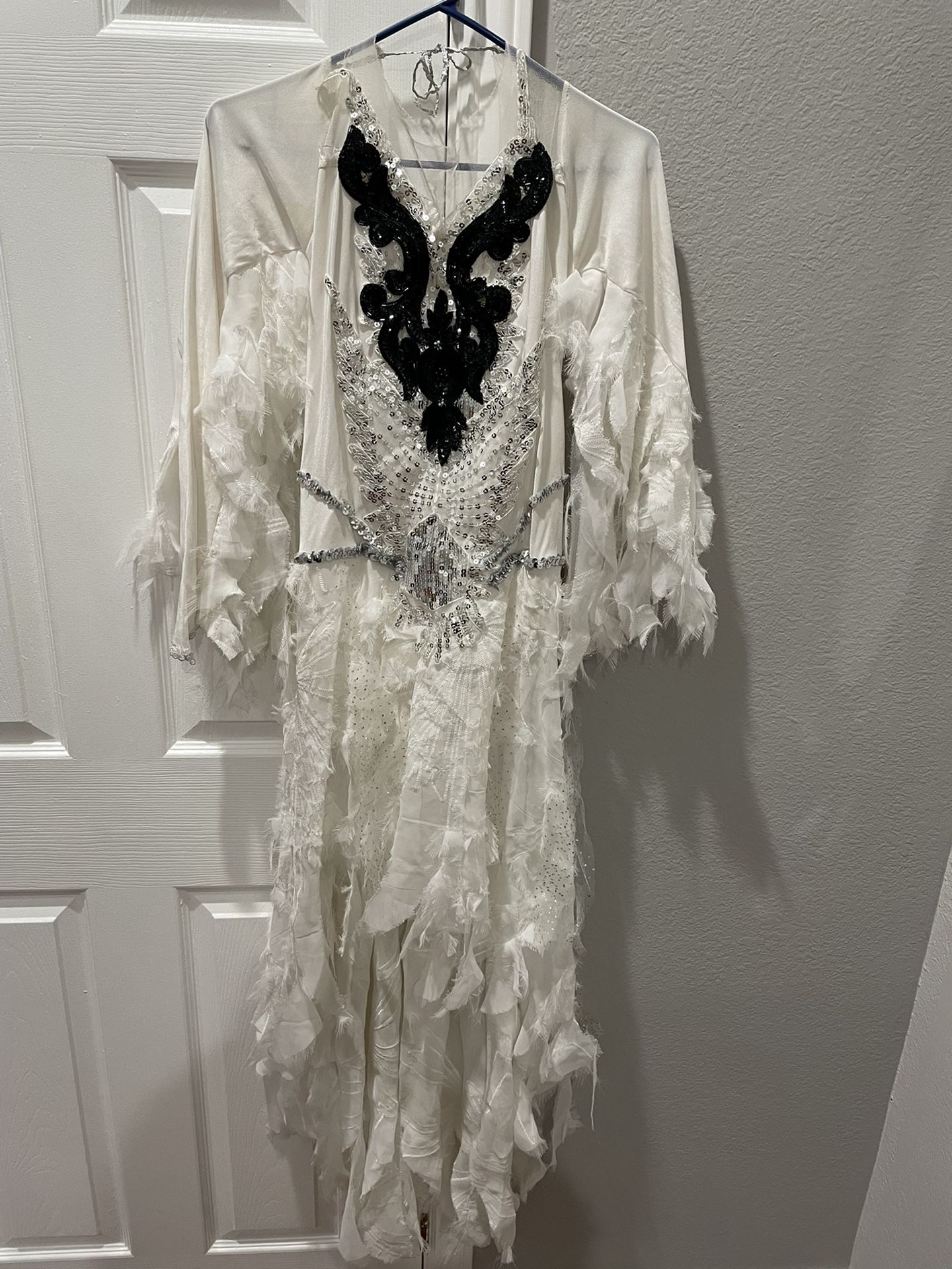 White Contemporary Dance Dress