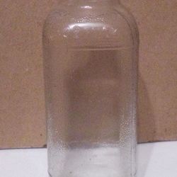 Vintage Glass Jar Vase.