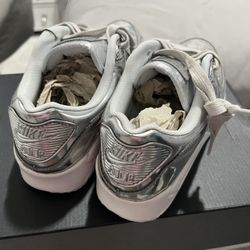 Silver Nike Airmax 