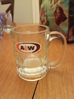 A&W Root Beer Glass Mug