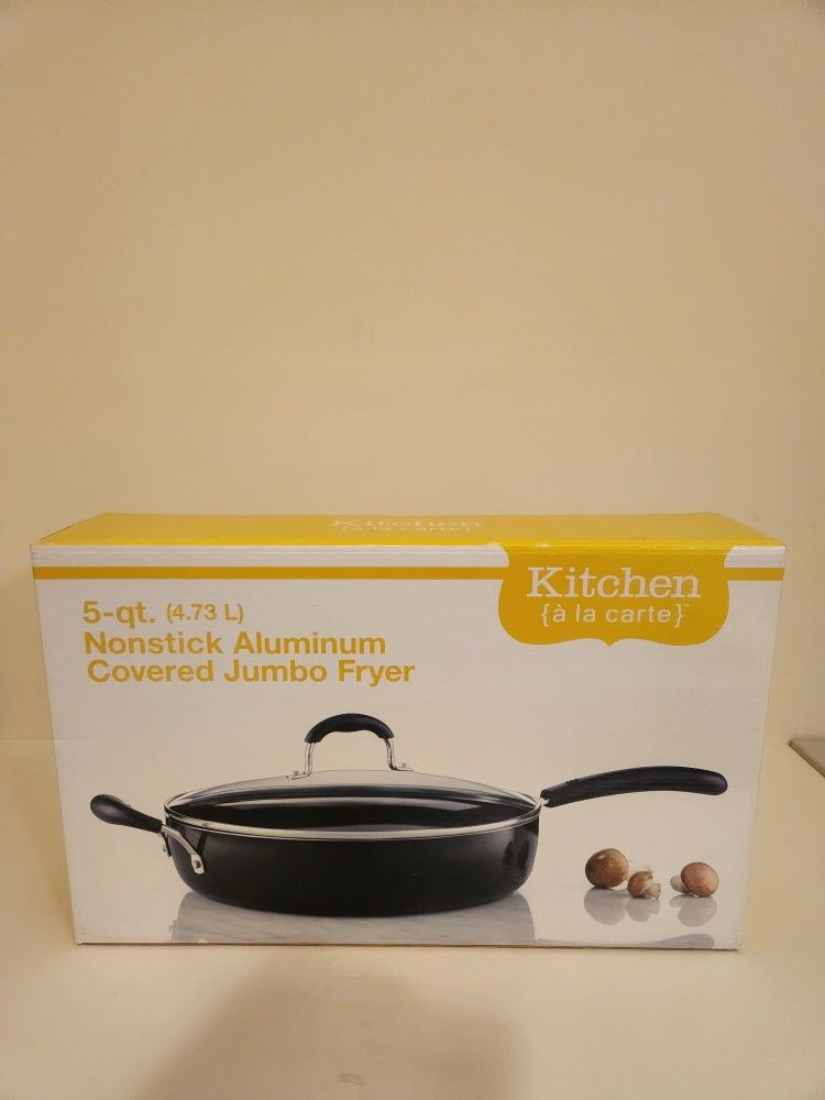 NonStick Aluminium Covered Jumbo Fryer