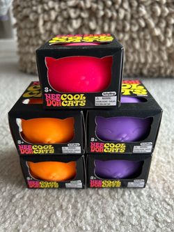 🐱💖 NeeDoh Cool Cats – Original Schylling 🐾
