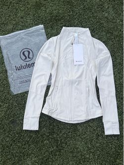 White/cream lululemon define jacket size 2