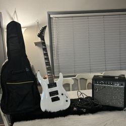 Jackson Dinky, AMP, & Guitar Bag Bundle