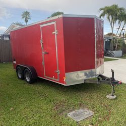 14’ enclosed trailer
