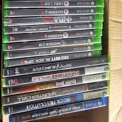 xbox one, 360 and ps4 games