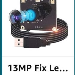 13mp Wide Angle USB Camera Module with Microphone for Computer 