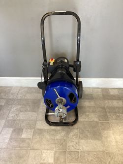 Hydrostar 50ft Drain Cleaner with Power Feed 