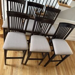 6 High End Bar Stools