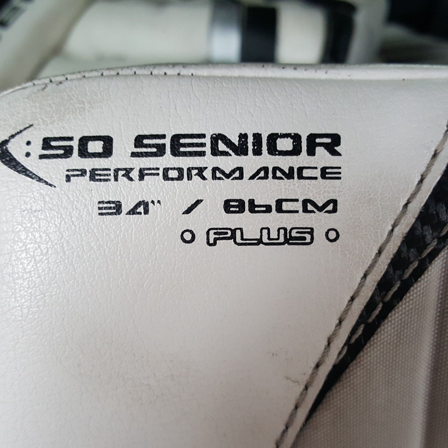 Bauer hockey pads and gloves