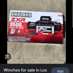 BADLANDS ZXR 9500LB TRUCK/SUV WENCH 